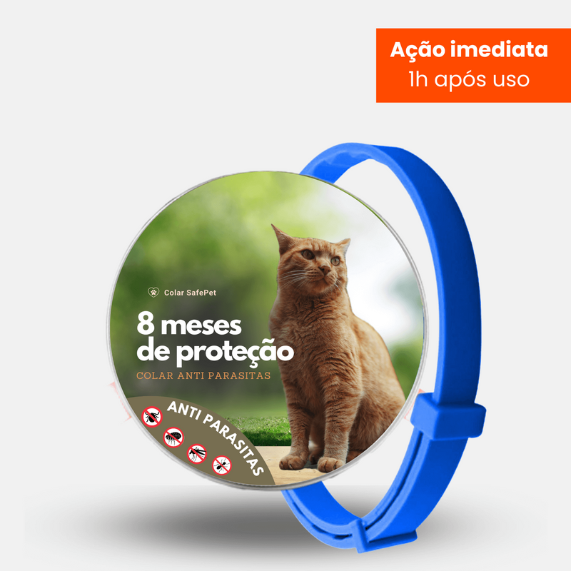 Colar SafePet Anti Pulgas e Carrapatos