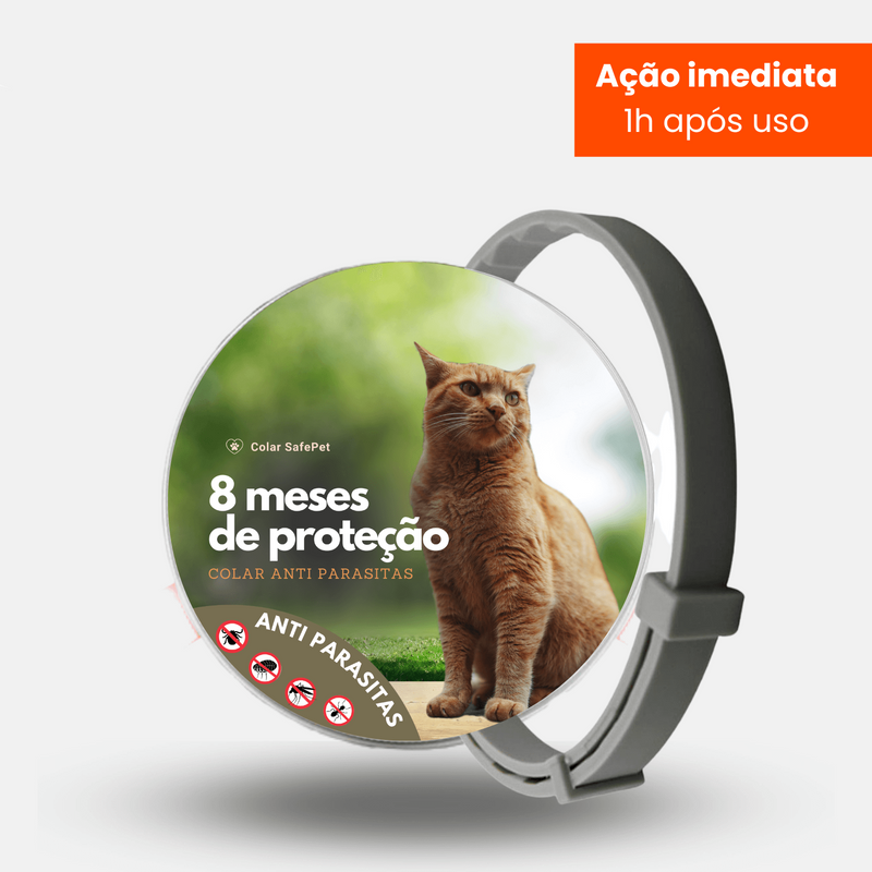 Colar SafePet Anti Pulgas e Carrapatos