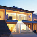 Luminária Solar 120 Parede Cob Sensor Presença 3 Funções Iluminação Externa Energias Renováveis Segurança Jardim