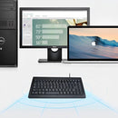 Mini Teclado Multimídia COM FIO USB