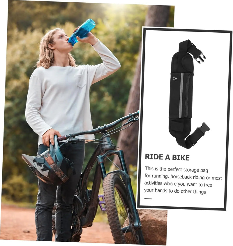Bolsa de cintura esportiva única para porta-celular esportivo à prova d'água