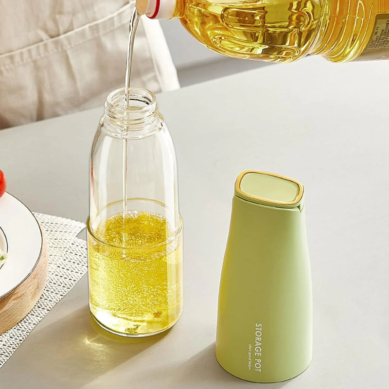 Dispensador Automático e Funcional de Óleo e Vinagre Garrafas de 500ml