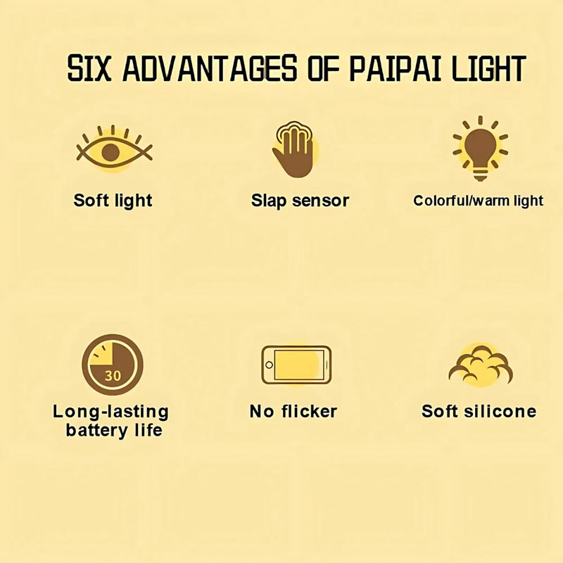 Mini Luminária Dinossauro Fofo Led Silicone Touch Abajur Recarregável