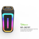 Caixa de som Bluetooth Com Led RGB Portátil 30w FM USB TWS