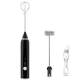 Mini Batedor Elétrico para Bebidas, Misturador para Café, Ovos, Leite e Bebidas em Geral, Portátil e Espumante