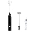 Mini Batedor Elétrico para Bebidas, Misturador para Café, Ovos, Leite e Bebidas em Geral, Portátil e Espumante