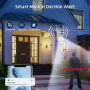 Câmera de segurança Wifi 6MP Lente Dupla Sem Fio PTZ CCTV supervisão Rastreamento 4K Suporte de rede TF