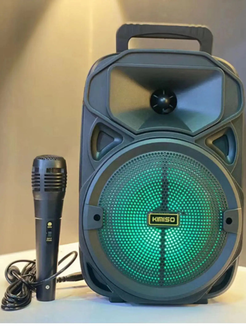 Caixa de som Bluetooth Portátil grande Com Microfone