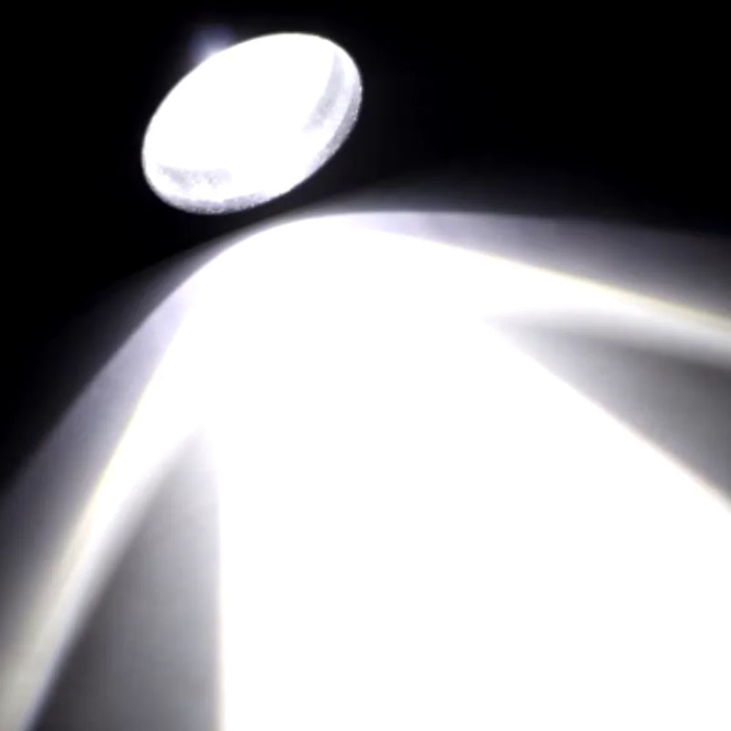 Mini Lanterna Cordinha Tática, USB, luz forte, portatil, Led E Zoom Recarregável