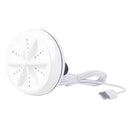 Mini máquina de lavar roupa portátil com balde rotativo