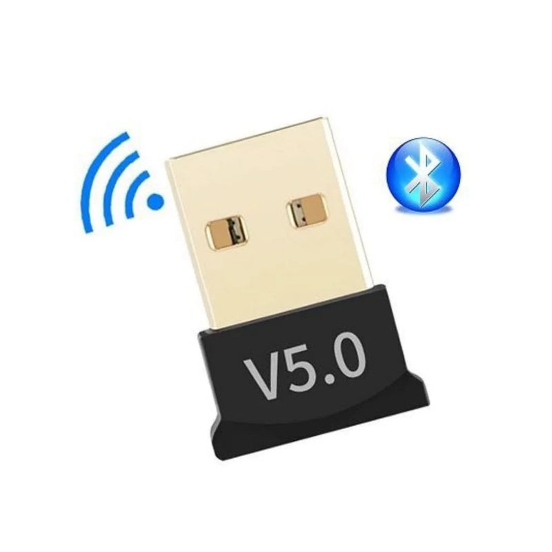 Adaptador E Receptor USB Bluetooth 5.0 Plug USB Transmissor de Áudio para Notebook E Computador