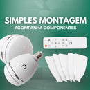 Ventilador De Teto E27 Com Lâmpada Led Bivolt Vt02 80w