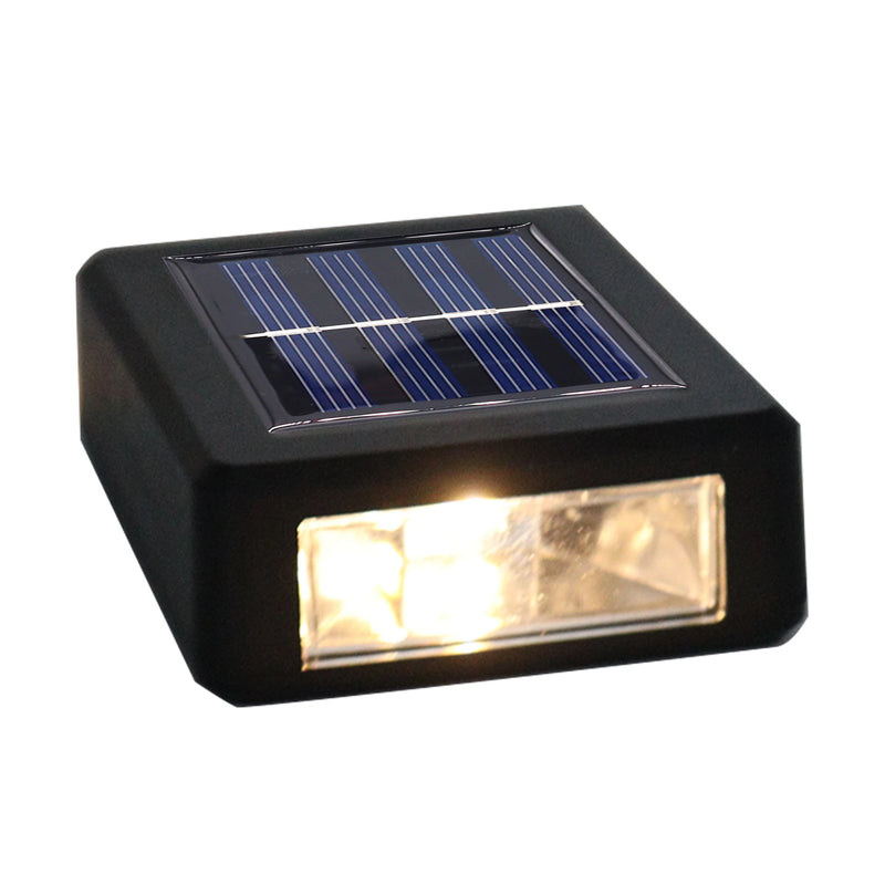 Kit 2 Luminária Solar Retro Wall Slot Sl02