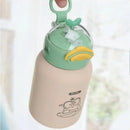 Garrafa Térmica Infantil Inox com Canudo 480ML