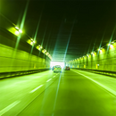 Refletor LED de 100W, holofote bivolt à prova d'água, luz potente.