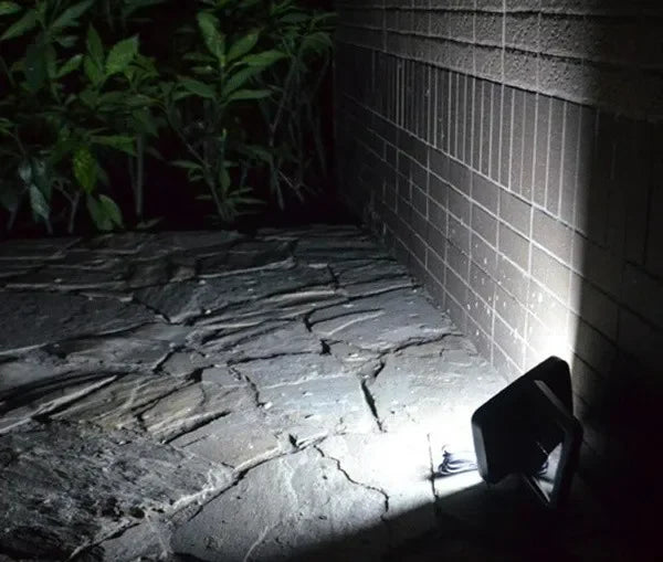 Luminária solar com 56 LEDs, sensor de presença humana, lâmpada IP44, à prova d'água, para áreas externas