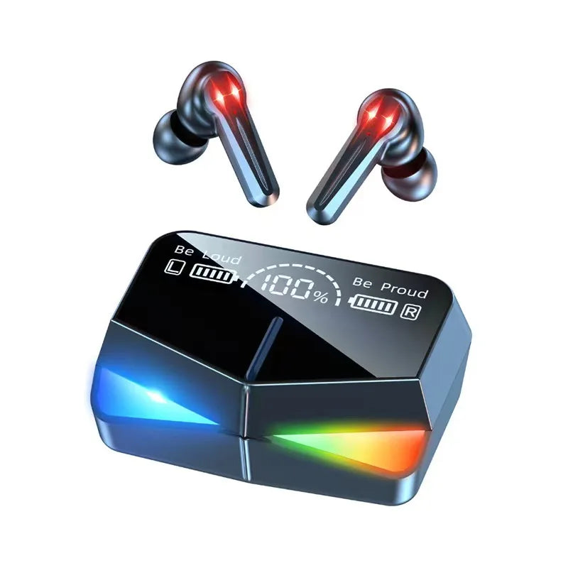 S20 TWS Sem Fio Bluetooth Headset Com Caixa De Carga, Cancelamento De Ruído, Fones De Ouvido LED Com Microfone, Fones De Ouvido