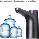 Bomba Drinher Garrafa Elétrica Galão Água Recarregável tomate com galão de 20L