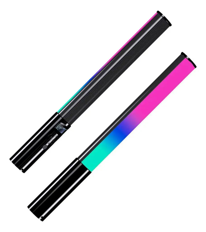 Bastão de luz portátil RGB Lighting LED para fotografia, recarregável P400
