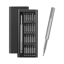 Conjunto de chaves de fenda de precisão 28 em 1, kit profissional de ferramentas manuais para reparo com chave de fenda magnética