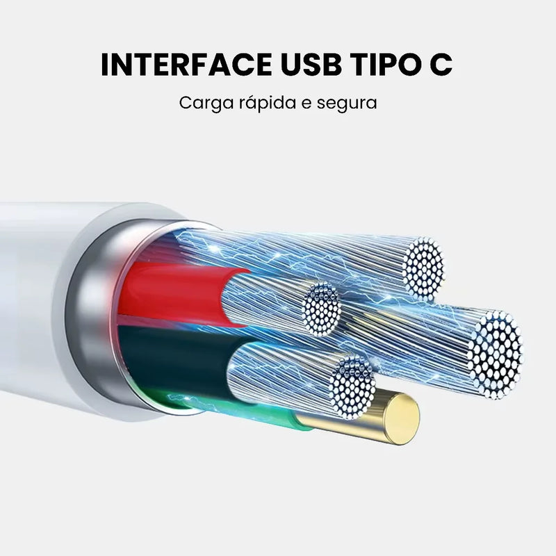 Cabo USB Lightning V8 Tipo C ou Keedi 65W para iPhone, Carregador Rápido, Transferência de Dados, Turbo Potente
