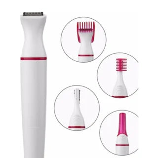 Máquina aparador Feminina Aparador Elétrico 5 Em 1 + Pilha ( SWEET)* PRONTA ENTREGA