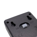 Kit 6 Luminária de Parede Slim Solar Lander 2 Focos Luz Quente