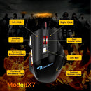 Mouse Gamer Laser Led Usb 7 Botões Profissional