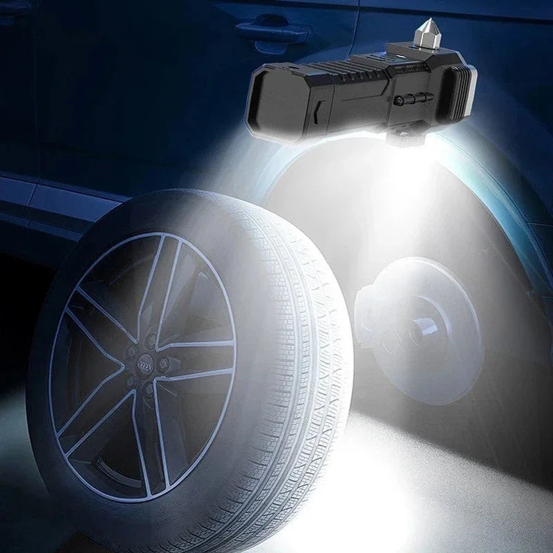 Lanterna recarregável 4 em 1 LED Power Bank 3W Lanterna de alta potência portátil USB multifuncional emergência acampamento