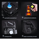 Mini Lanterna Com led Portátil/USB Recarregável Iuminação ajustavél 3 Modos De Luz Lanternas De Chaveiro E Abridor De Garrafas