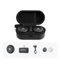 Microfone de lapela sem fio BOYA Omic D/U para iPhone, iPad, Android, smartphone com entrada Type-C, ideal para gravações ao vivo no YouTube, entrevistas e vlogs.