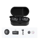 Microfone de lapela sem fio BOYA Omic D/U para iPhone, iPad, Android, smartphone com entrada Type-C, ideal para gravações ao vivo no YouTube, entrevistas e vlogs.