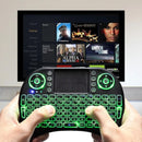 Mini Teclado Controle Sem Fio Para Smart Tv Tv Box Pc