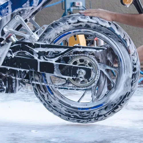 Kit Para Lavagem Moto Shampoo Cera Tok Final Luva Pano Vonixx