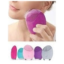 Massageador elétrico de esponja para limpeza facial