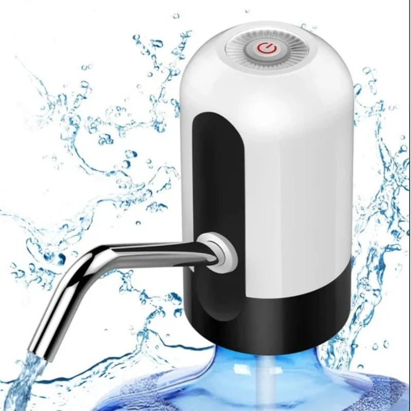 Bomba Elétrica Universal com Carregamento USB para Galão ou Garrafão de Água Digital
