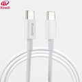 Cabo USB Lightning V8 Tipo C ou Keedi 65W para iPhone, Carregador Rápido, Transferência de Dados, Turbo Potente