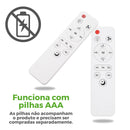 Ventilador De Teto E27 Com Lâmpada Led Bivolt Vt02 80w