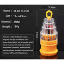 Kit de ferramentas com 31 peças, chaves Torx, reparo de celular, notebook, PC, precisão, portátil, compacto, manutenção eletrônica