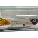 Lancheira de vidro resistente ao calor 400 ml selante retangular selante pote fit