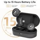 Microfone de lapela sem fio BOYA Omic D/U para iPhone, iPad, Android, smartphone com entrada Type-C, ideal para gravações ao vivo no YouTube, entrevistas e vlogs.