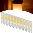 Kit 10 Lâmpadas Led G9 Halopim 7W Bivolt Cor Luz Branco Frio 6000K/Quente 3000K