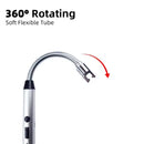 Acendedor de Fogão elétrico recarregável portátil durável para churrasco e velas, seguro, sem fio, duradouro com design moderno e compacto