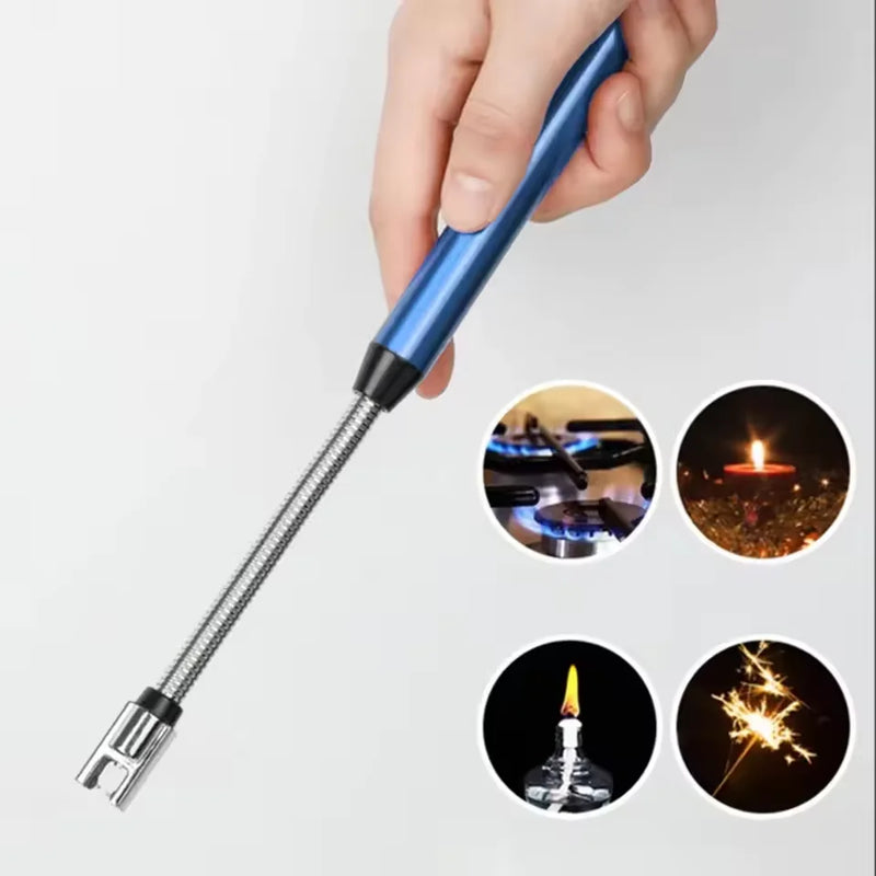 Acendedor de Fogão elétrico recarregável portátil durável para churrasco e velas, seguro, sem fio, duradouro com design moderno e compacto