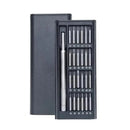 Conjunto de chaves de fenda de precisão 28 em 1, kit profissional de ferramentas manuais para reparo com chave de fenda magnética