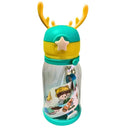 Garrafa de água infantil portátil Alce com desenho multicolorido