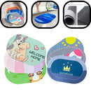 Design de carpete oval fofo multicolorido para banheiro absorvente de secagem rápida antiderrapante