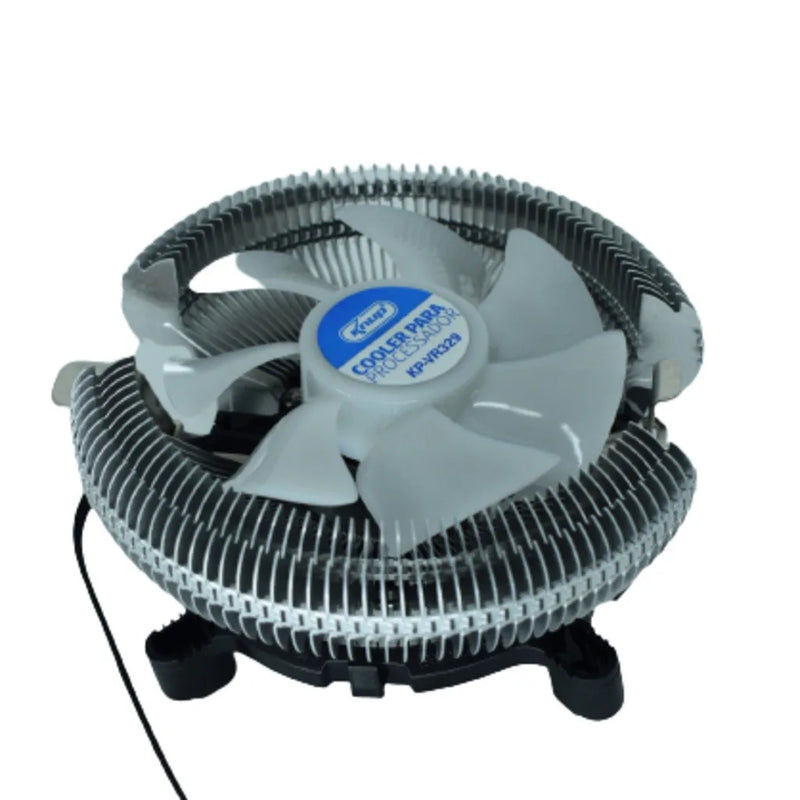 Cooler KNUP KP-VR329 Com RGB para Processador Intel e AMD - Refrigeração Eficiente e Design Elegante