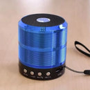Mini Caixa de Som Portátil Bluetooth USB MP3 P2 SD Rádio FM