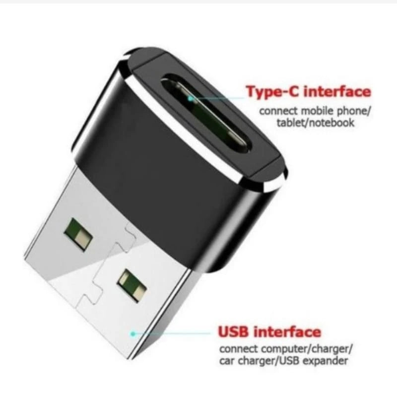 Adaptador de plugue USB tipo C para dados USB 3.0 macho OTG